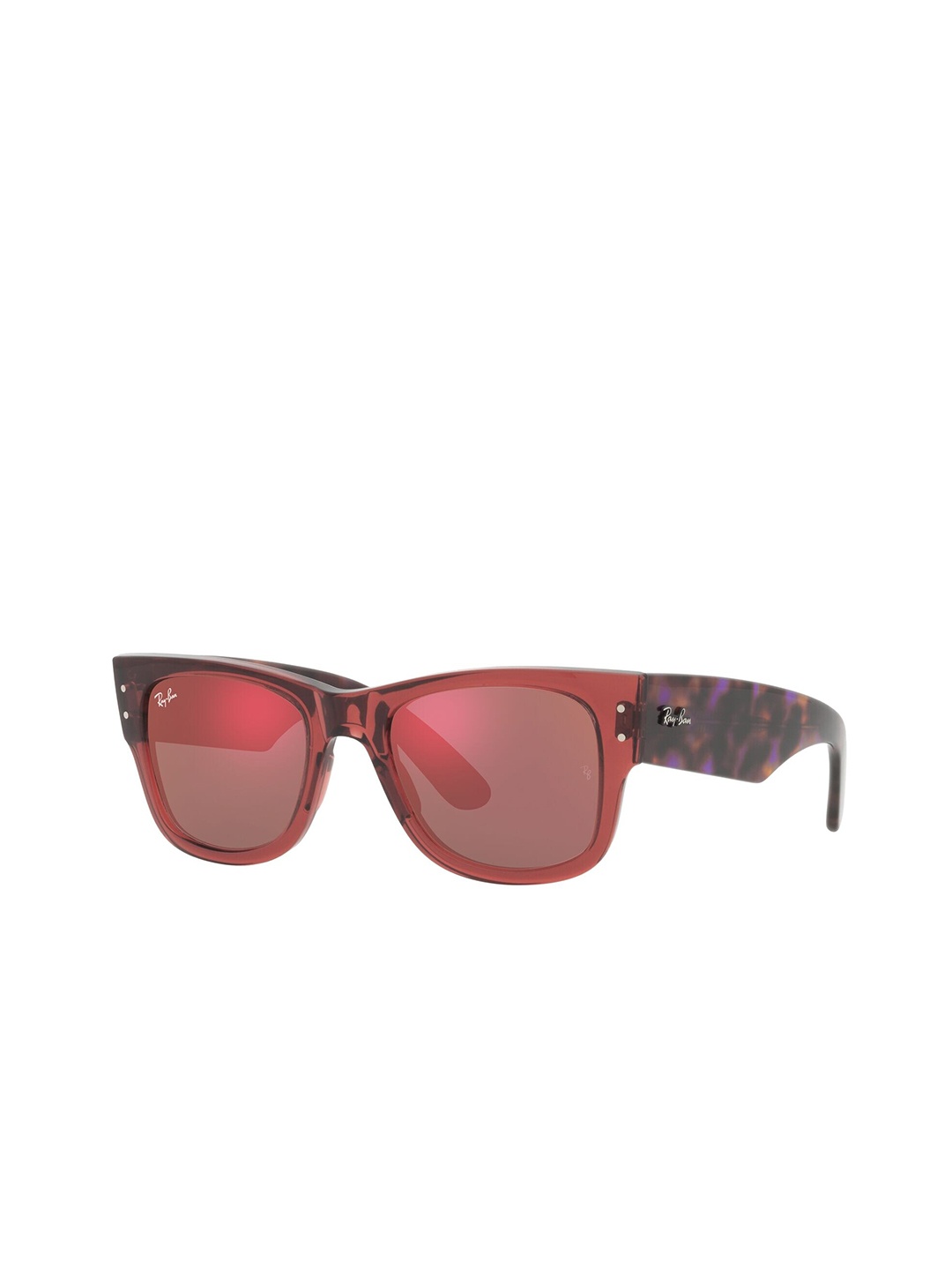 

Ray-Ban Unisex Uv Protected Red Lens Square Sunglasses - 0 Rb0840 S66372 K51