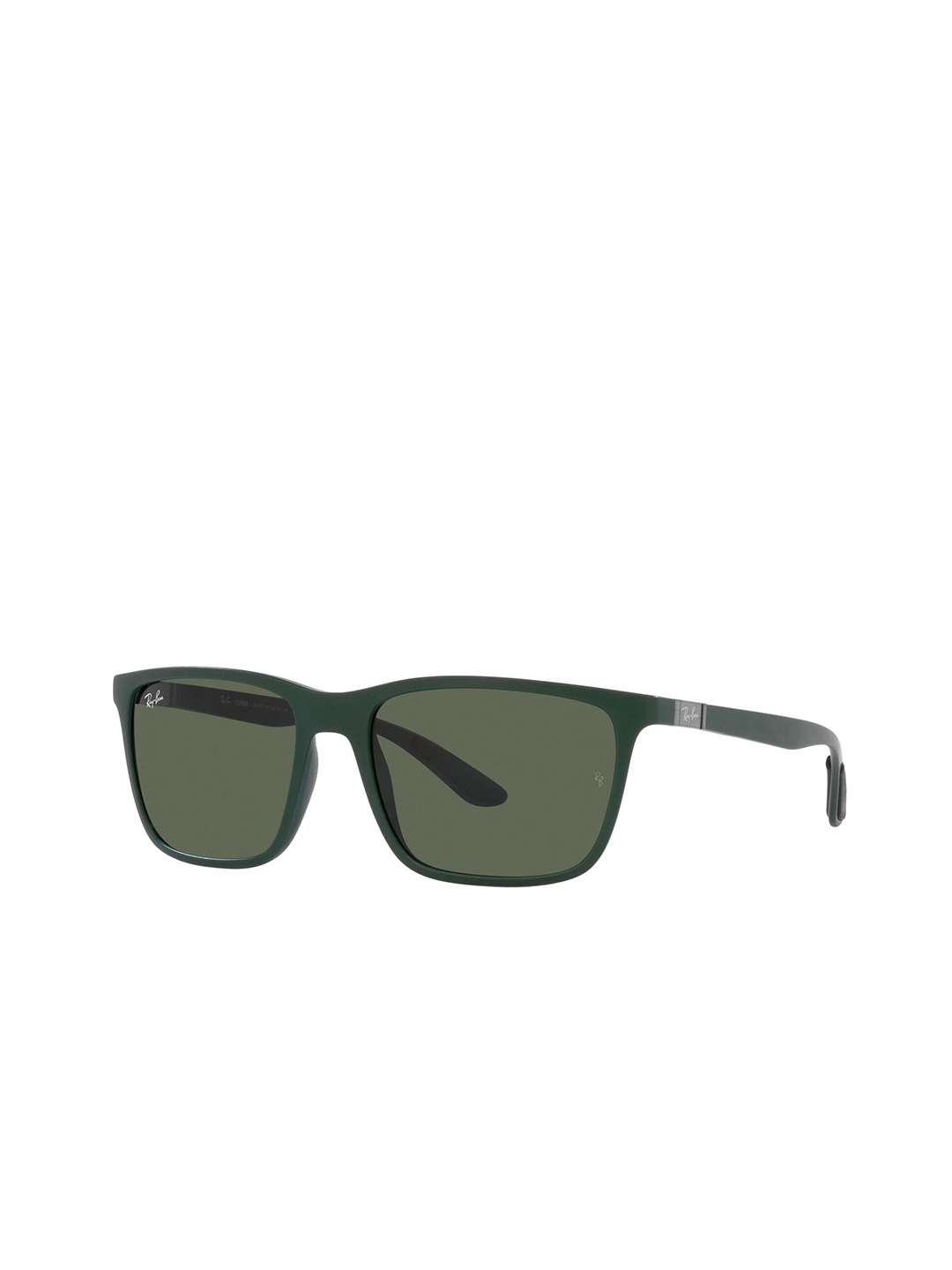 

Ray-Ban Men Wayfarer Sunglasses with UV Protected Lens, Green