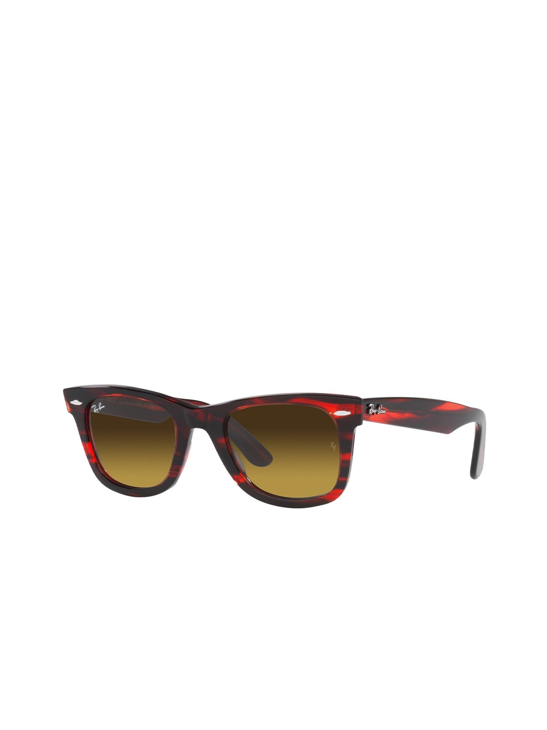 

Ray-Ban Unisex Wayfarer Sunglasses with UV Protected Lens, Brown