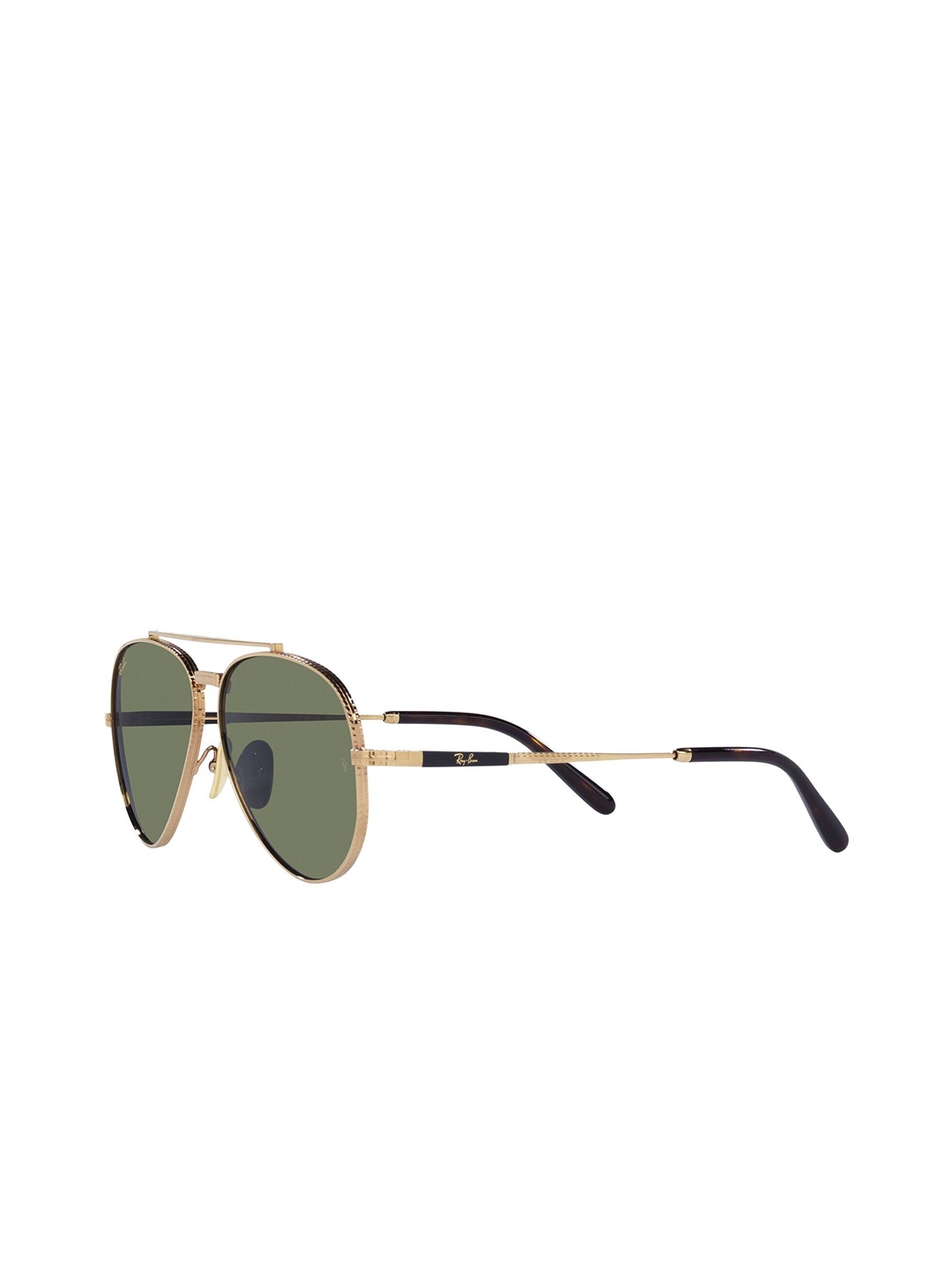 

Ray-Ban Unisex Aviator Sunglasses with UV Protected Lens, Green
