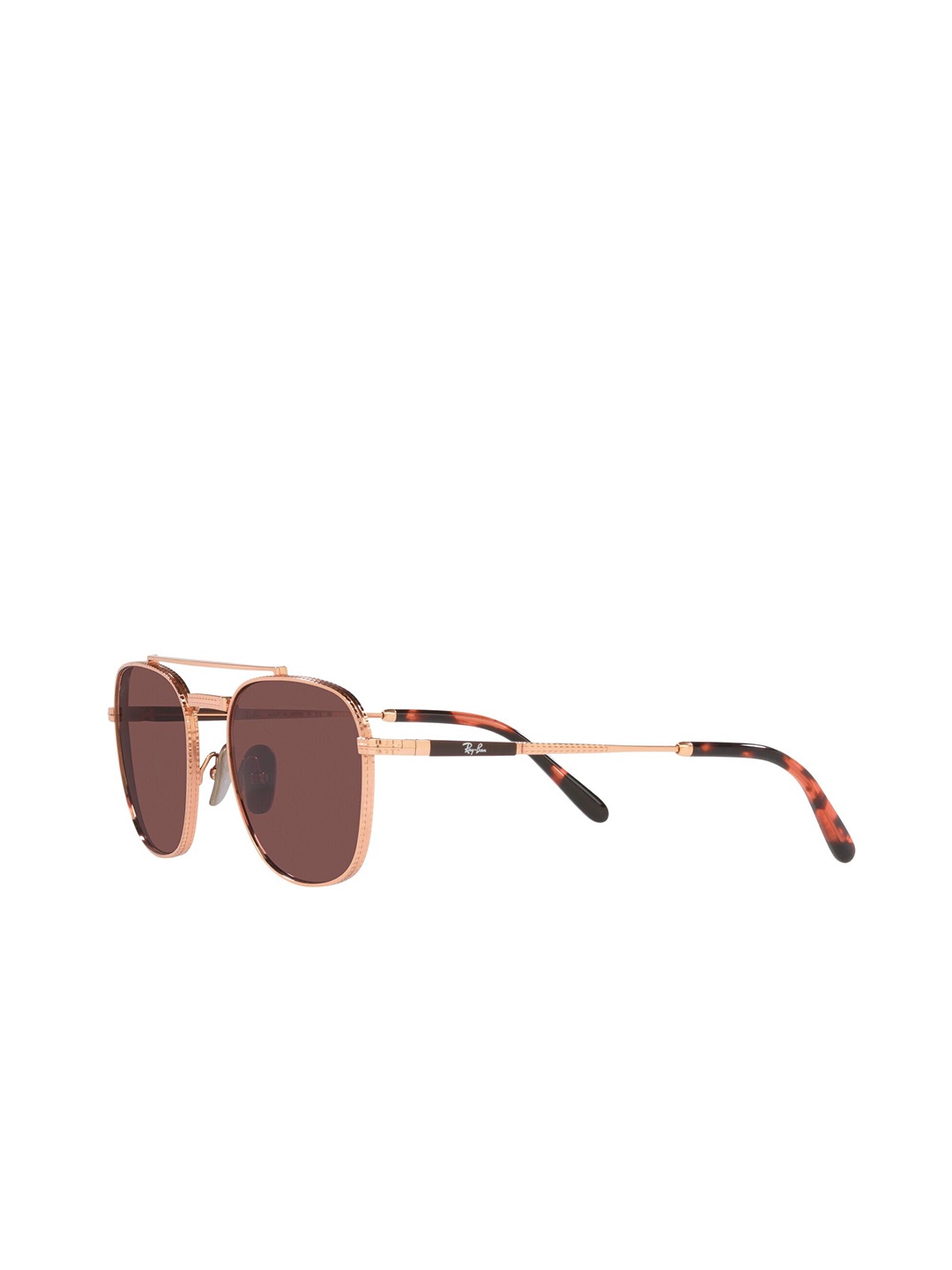 

Ray-Ban Unisex Shield Sunglasses with Polarised and UV Protected Lens, Violet