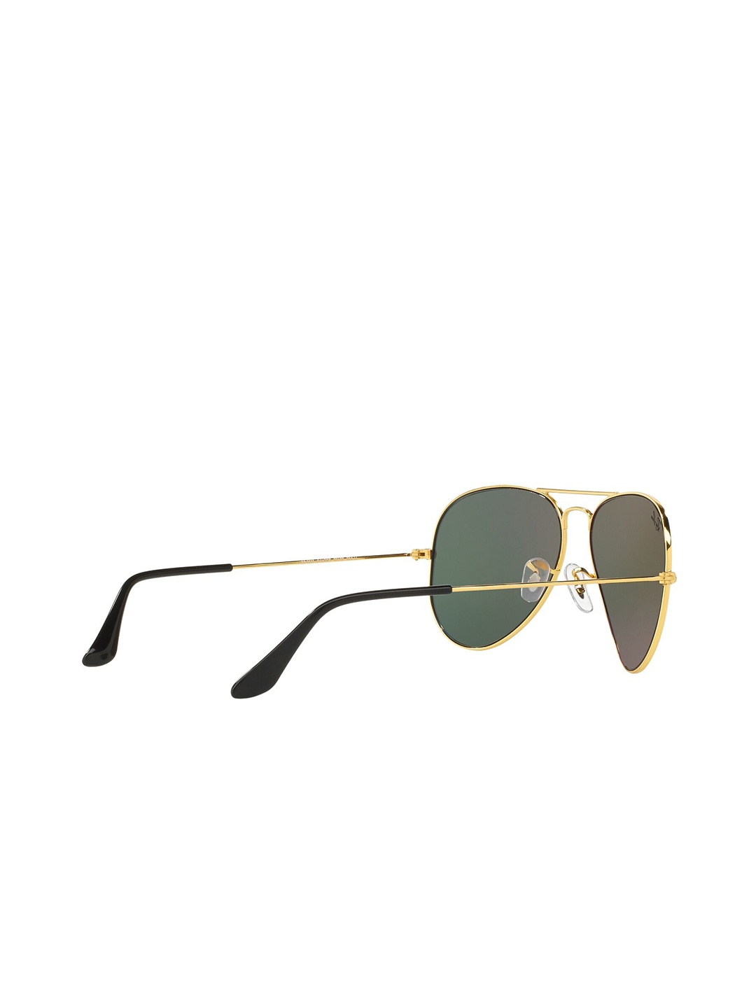 

Ray-Ban Unisex Aviator Sunglasses with Polarised and UV Protected Lens, Green