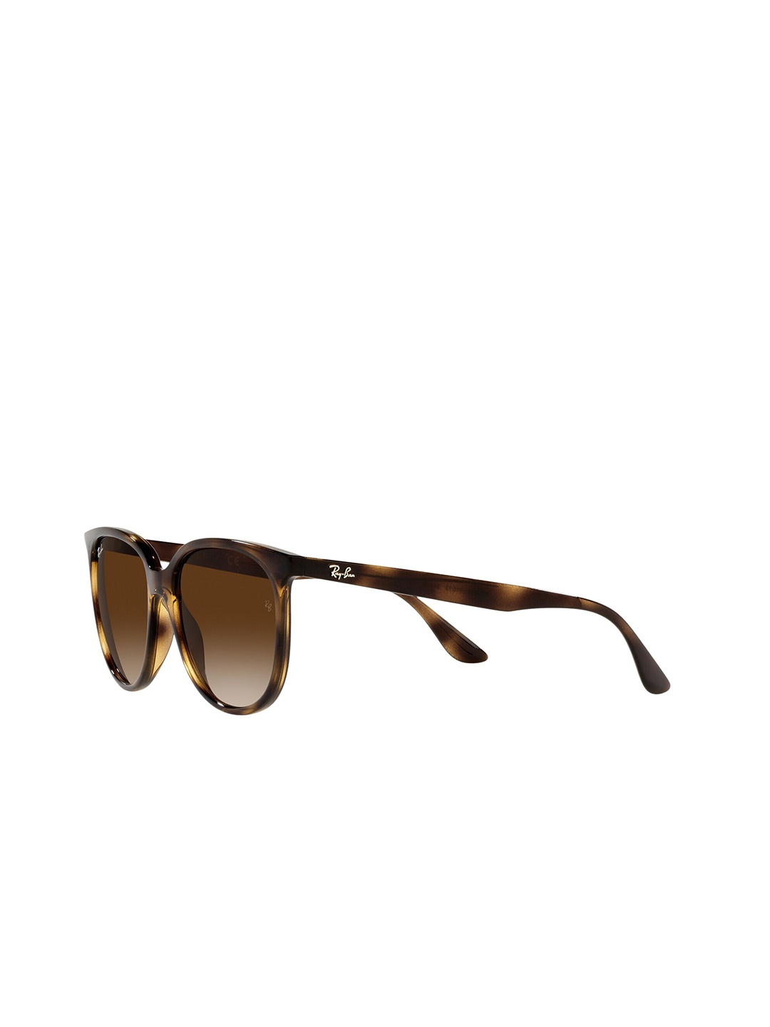 

Ray-Ban Women Cateye Sunglasses with UV Protected Lens, Brown