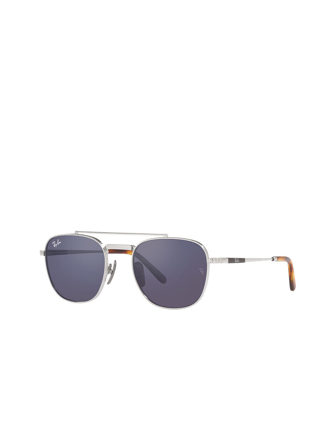 

Ray-Ban Unisex Aviator Sunglasses with UV Protected Lens, Blue