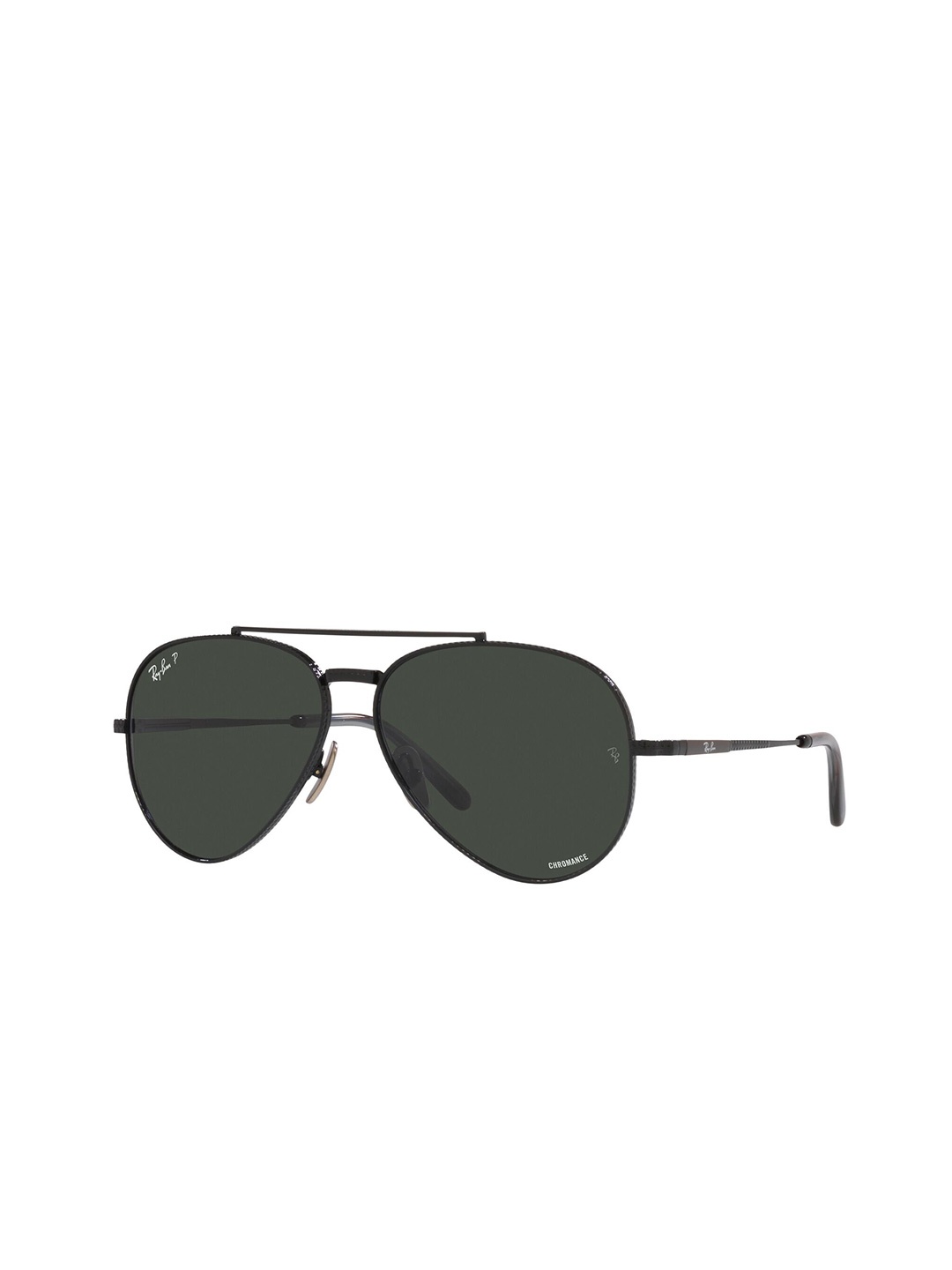 

Ray-Ban Unisex Aviator Sunglasses with Polarised and UV Protected Lens, Grey