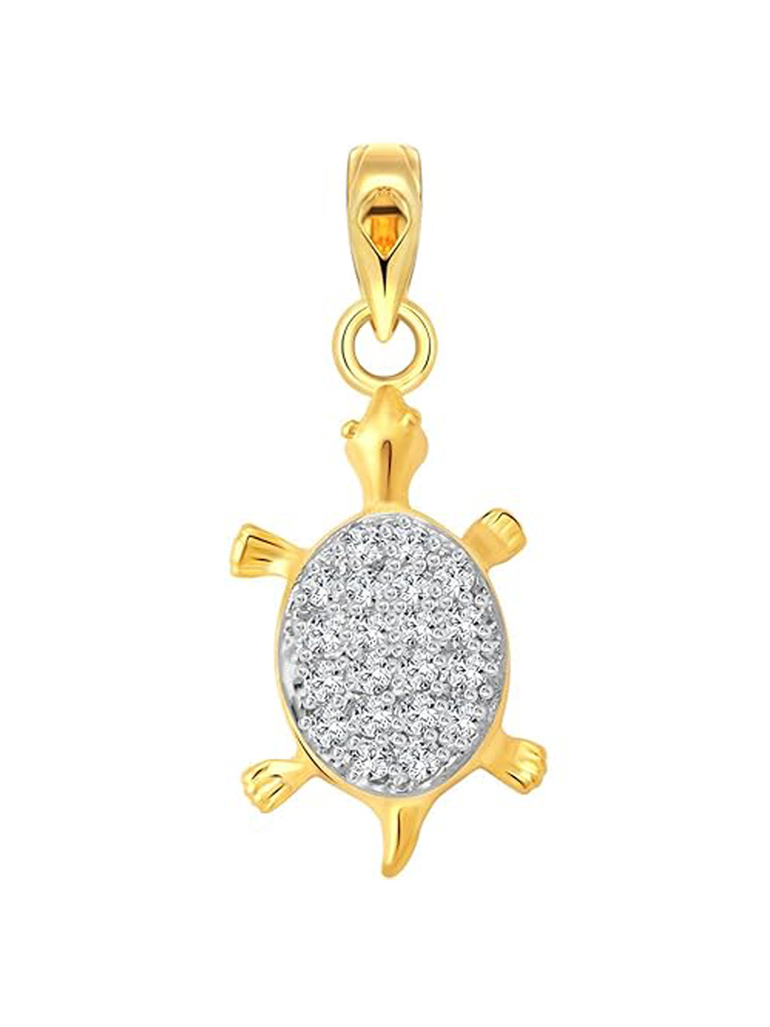 

Vighnaharta Gold-Plated Contemporary Pendants with Chains