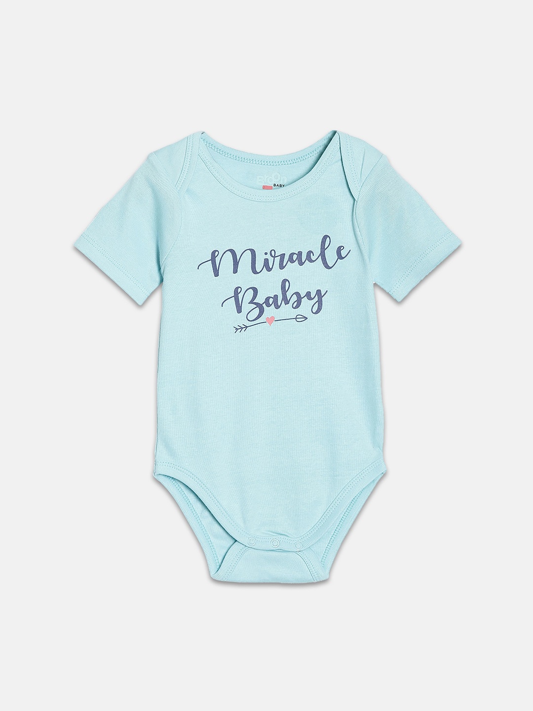 

Broon Infant Girls Printed Cotton Bodysuit, Green
