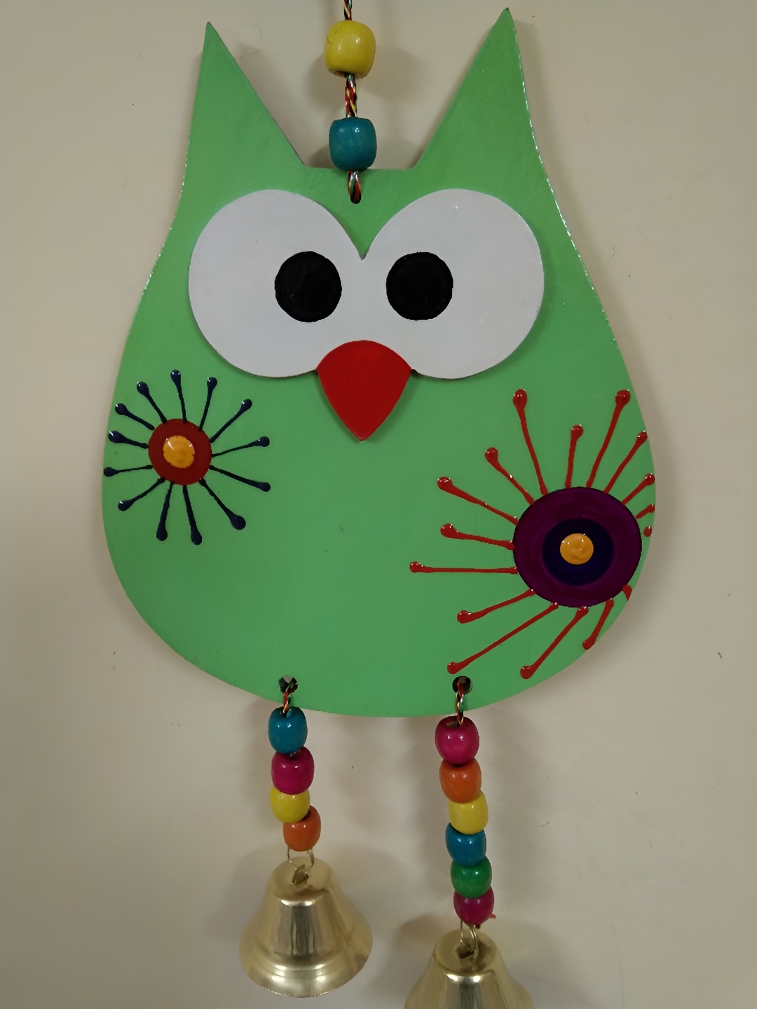 

Sohibe Red & Green Printed Wall Hanging