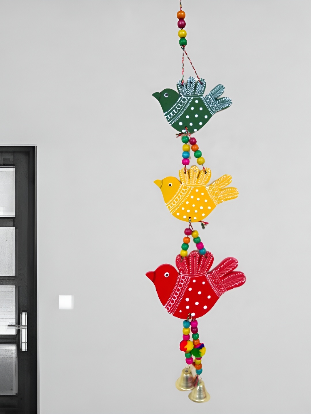 

Sohibe Red & Green Printed Wall Hanging