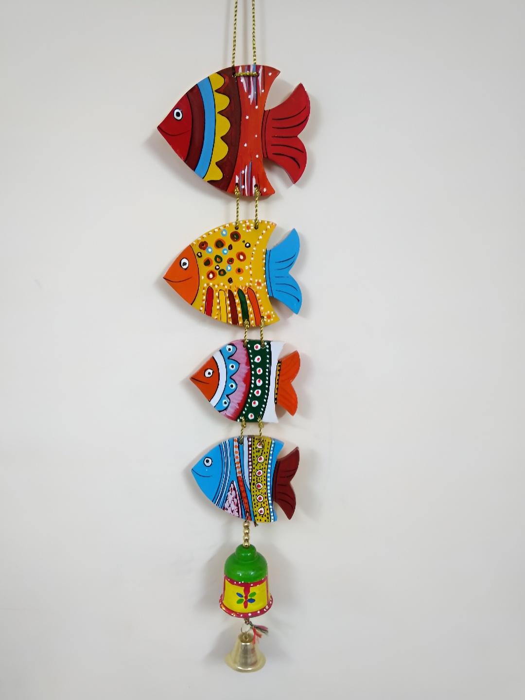 

Sohibe Yellow & Red Printed Wall Hanging