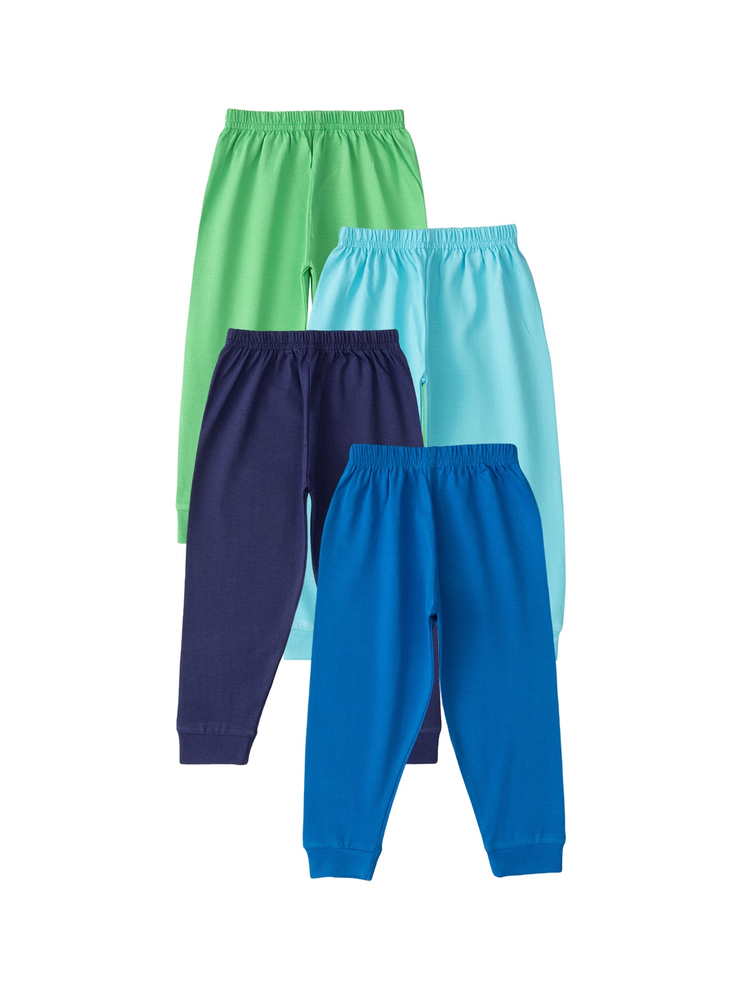 

Luke & Lilly Infant Boys Pack Of 4 Pure Cotton Relaxed-Fit Joggers, Blue