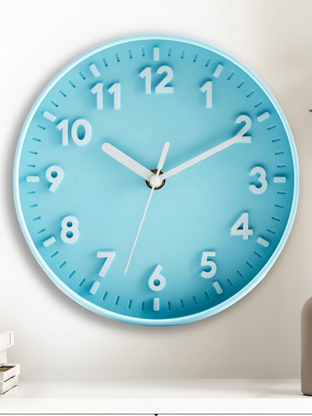 

Home Centre Blue Traditional Wall Clock