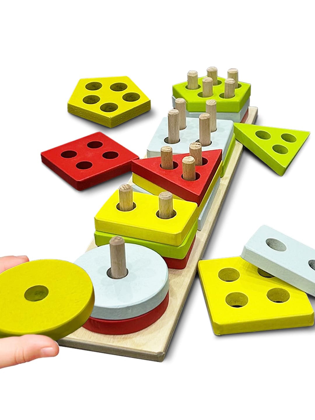 

WEMBLEY Puzzles Toy Learning and Development Toys, Yellow
