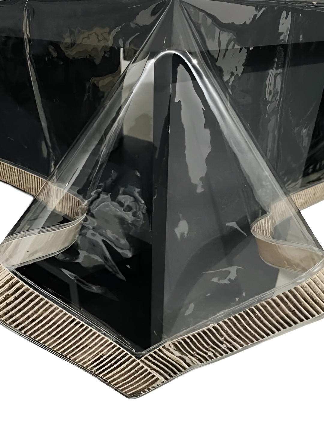 

Homerz Transparent Waterproof Plastic 8-Seater Table Cover