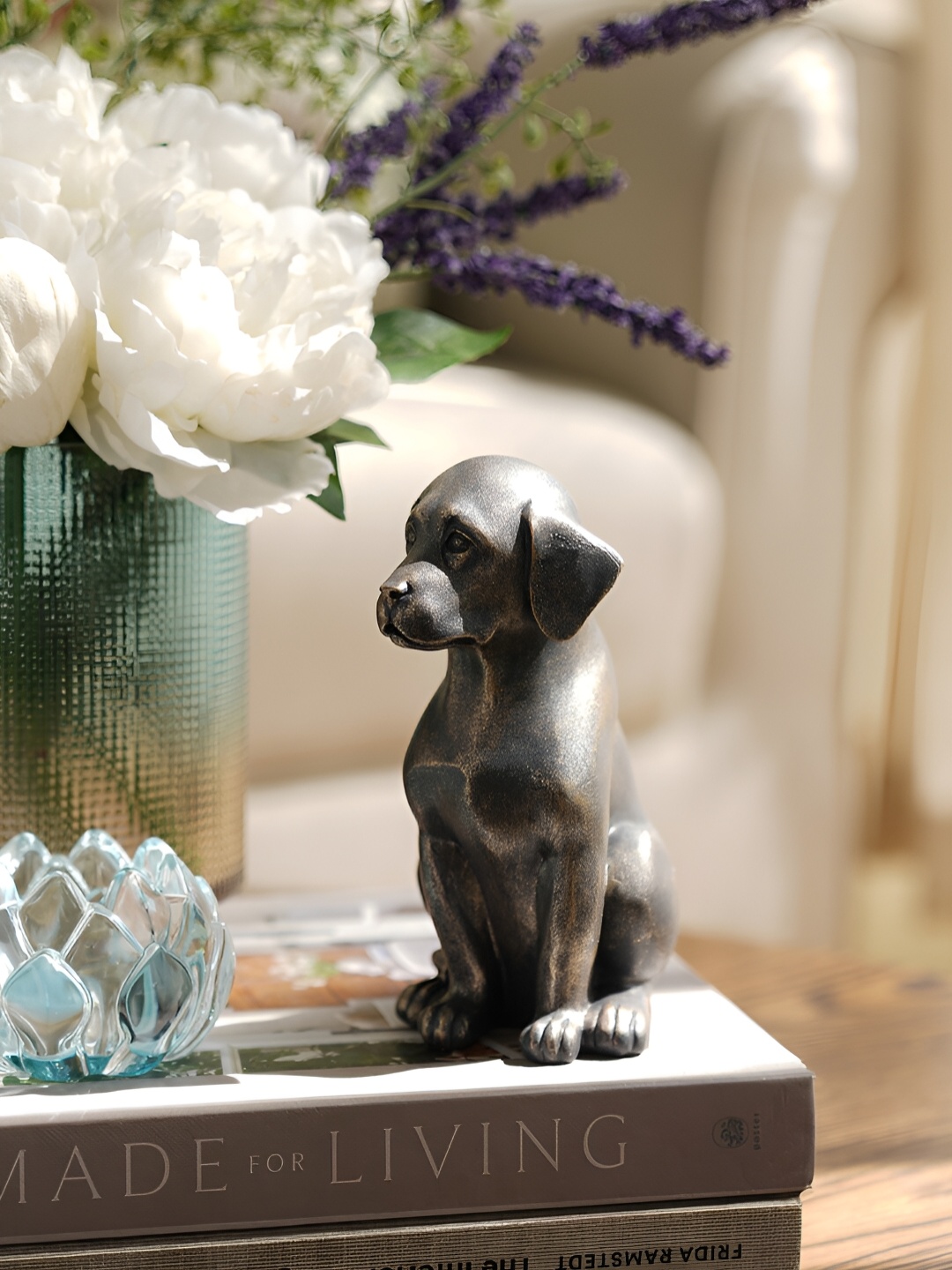 

Pure Home and Living Black Figurine Showpiece