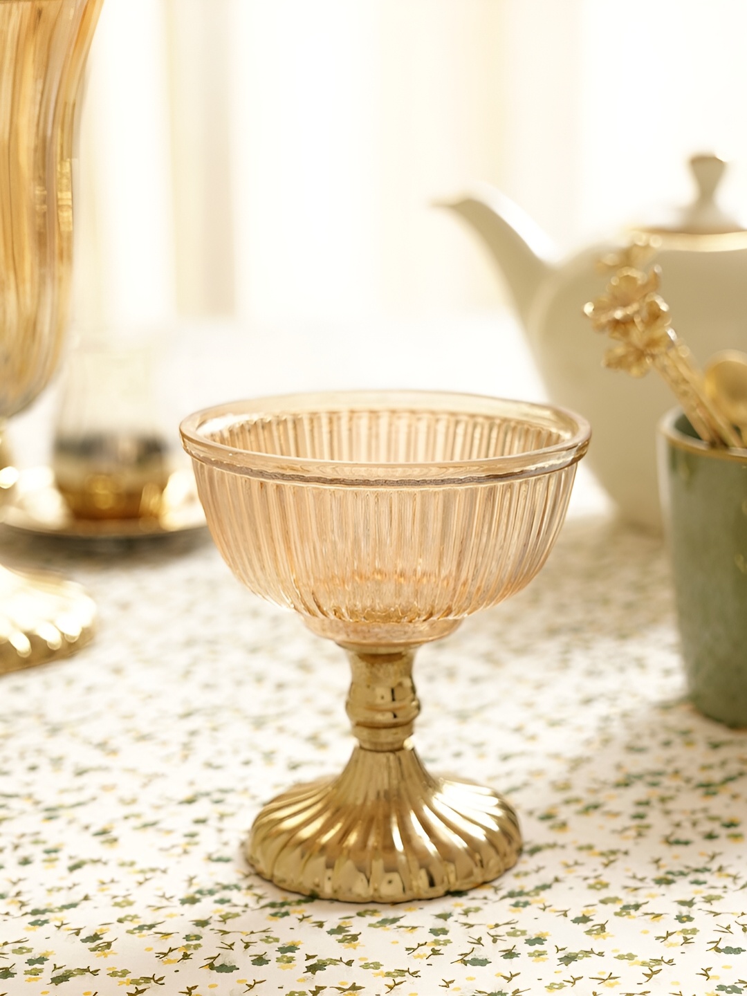 

Pure Home and Living Gold-Toned Idol Showpiece