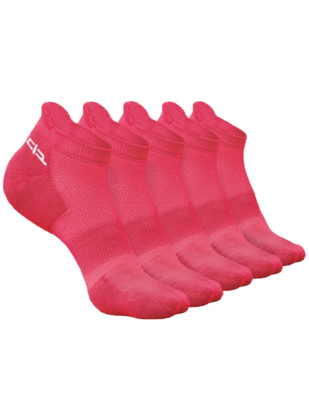 

Heelium Kids Pack Of 5 Patterned Ankle Length Socks, Pink