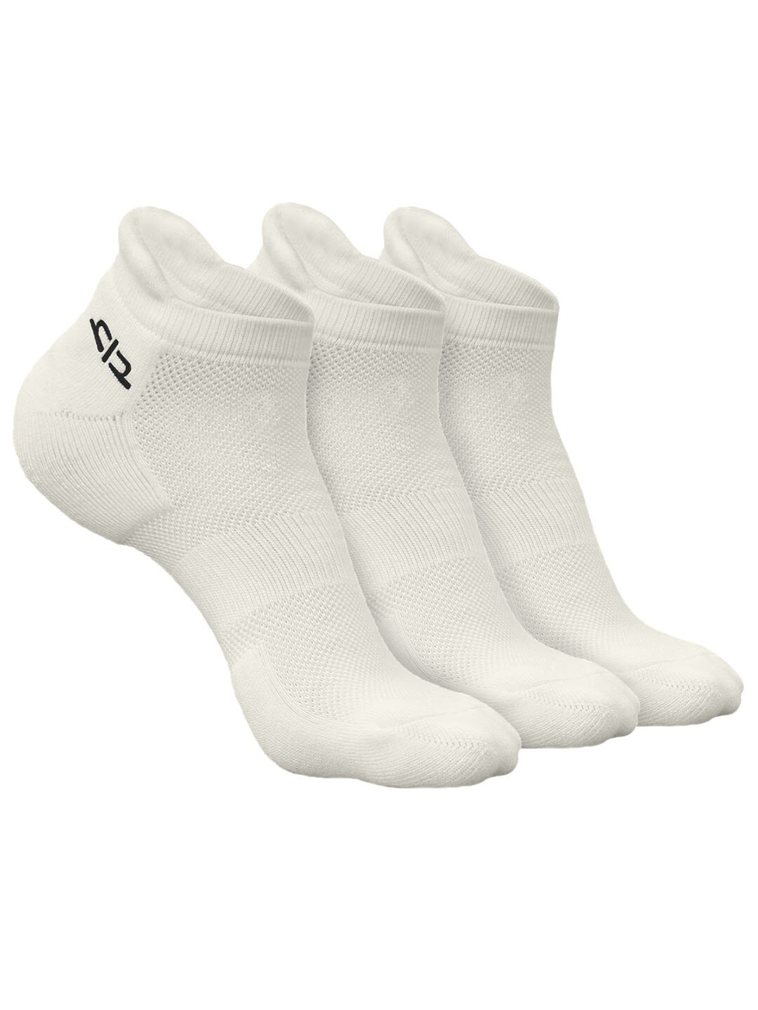 

Heelium Kids Pack Of 3 Patterned Ankle Length Socks, White