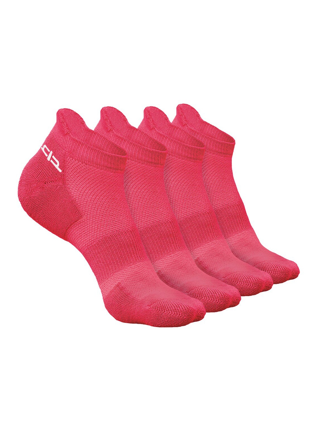 

Heelium Kids Pack Of 4 Patterned Ankle Length Socks, Pink