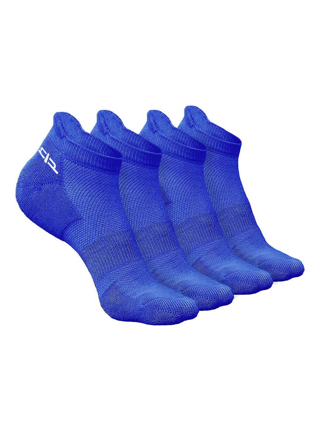 

Heelium Kids Pack Of 4 Patterned Ankle Length Socks, Blue