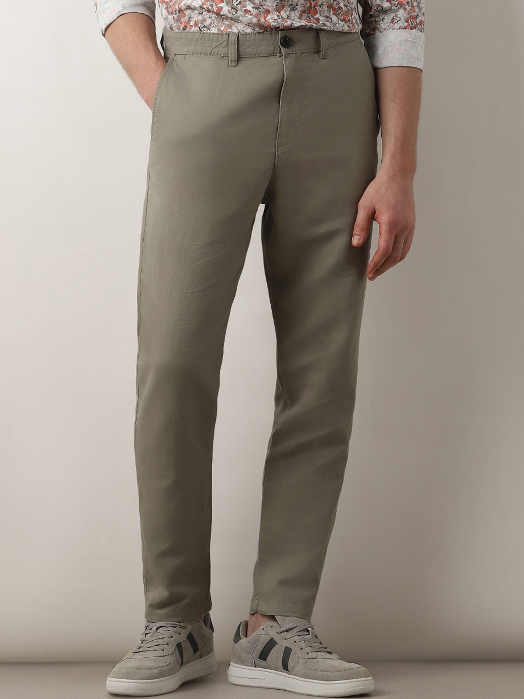 

SELECTED Slim Fit Regular Trouser, Green