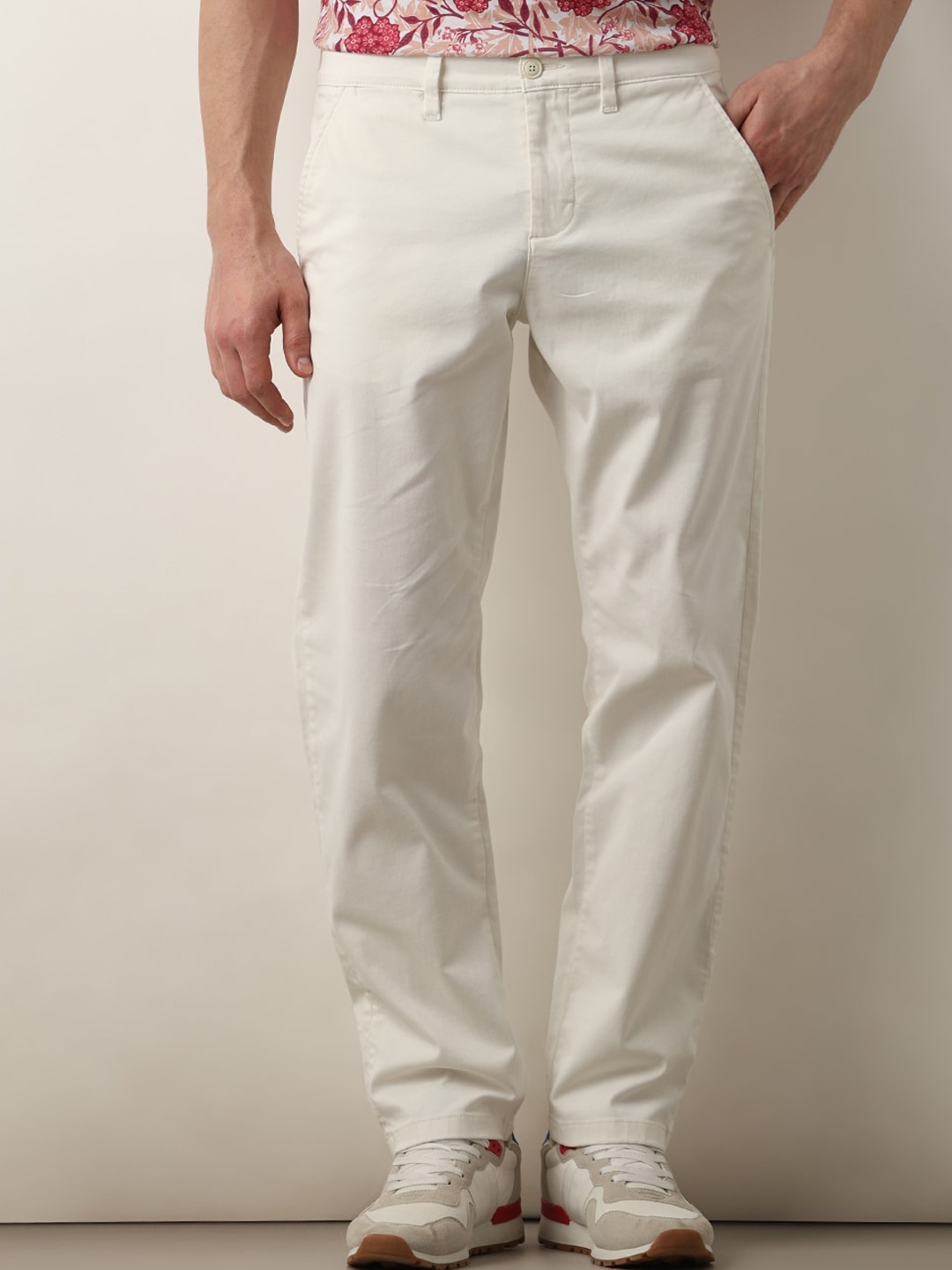 

SELECTED Slim Fit Regular Trouser, White