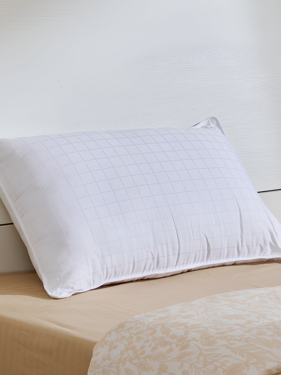 

Home Centre White Cotton Sleep Pillow