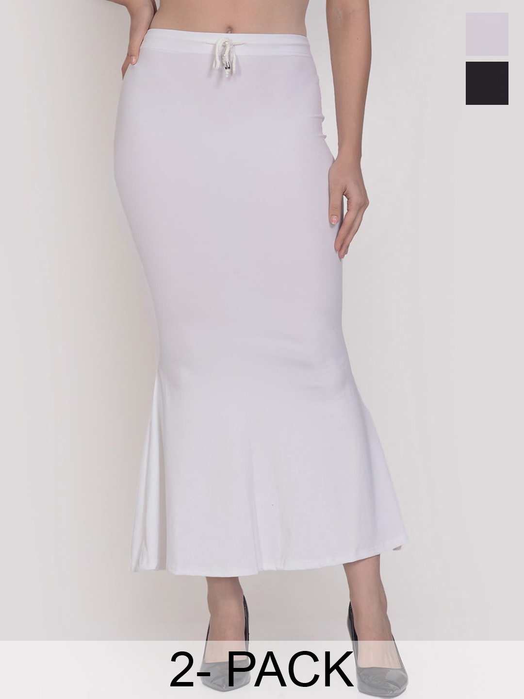 

MISEEN Pack of 2 Assorted Saree Shapewear