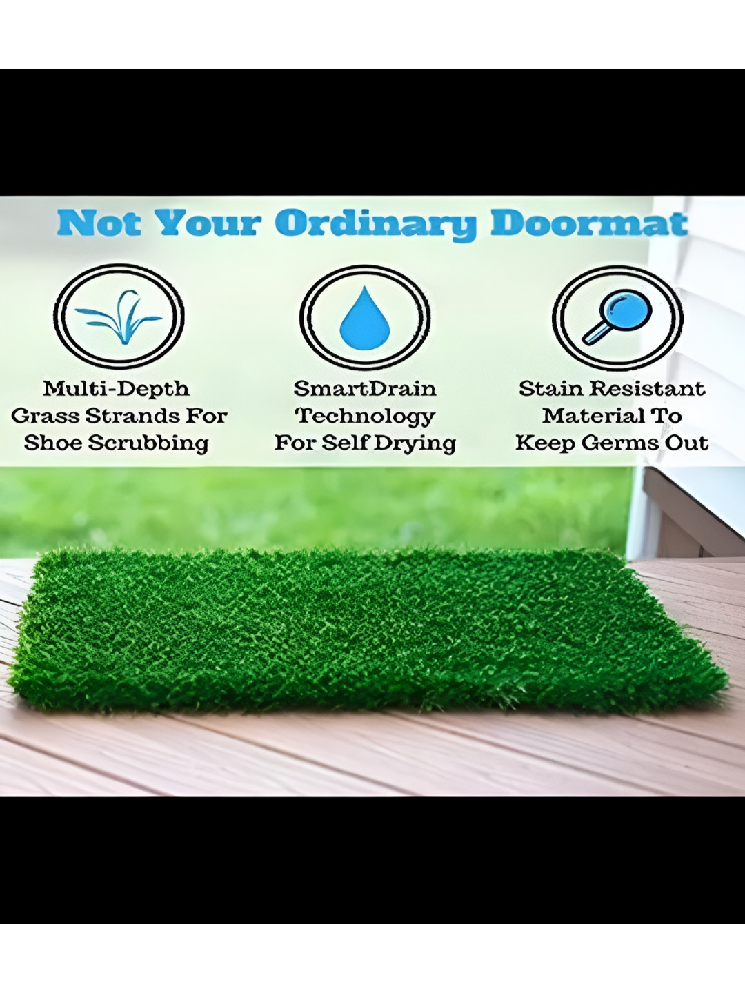 

Supreme Home Collective Green Grass Medium Doormats