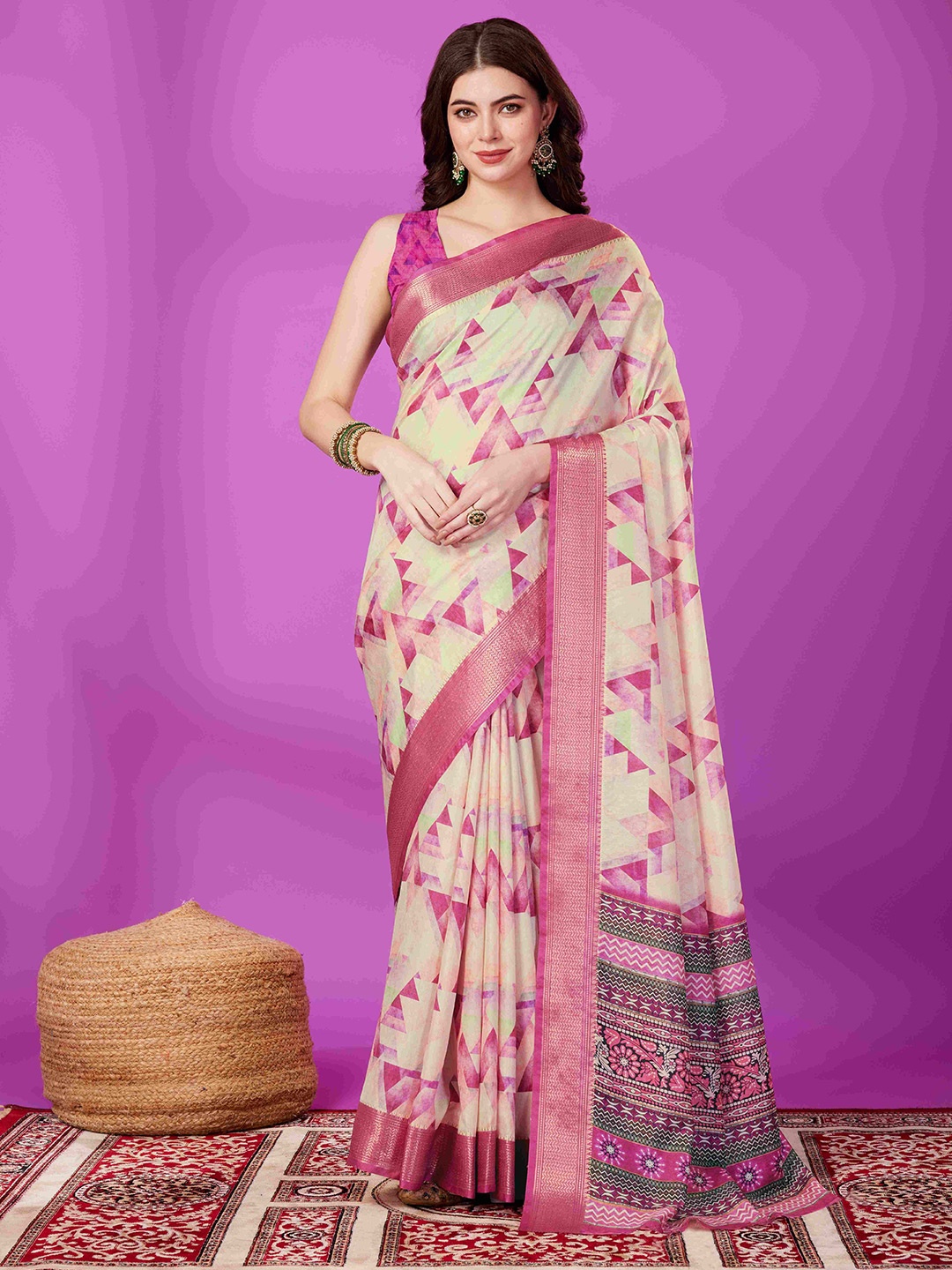 

PHEASANT Saree, Pink