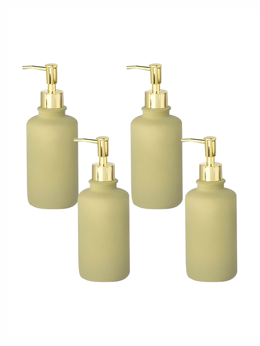 

The Better Home Green 4 Pcs Ceramic Soap Dispenser 400ml