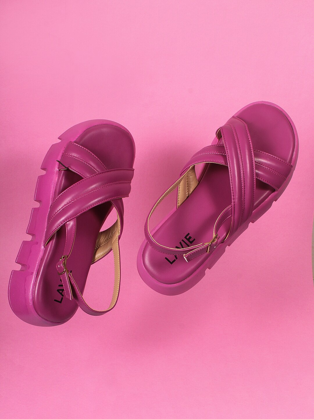 

Lavie Flatform Sandals, Fuchsia