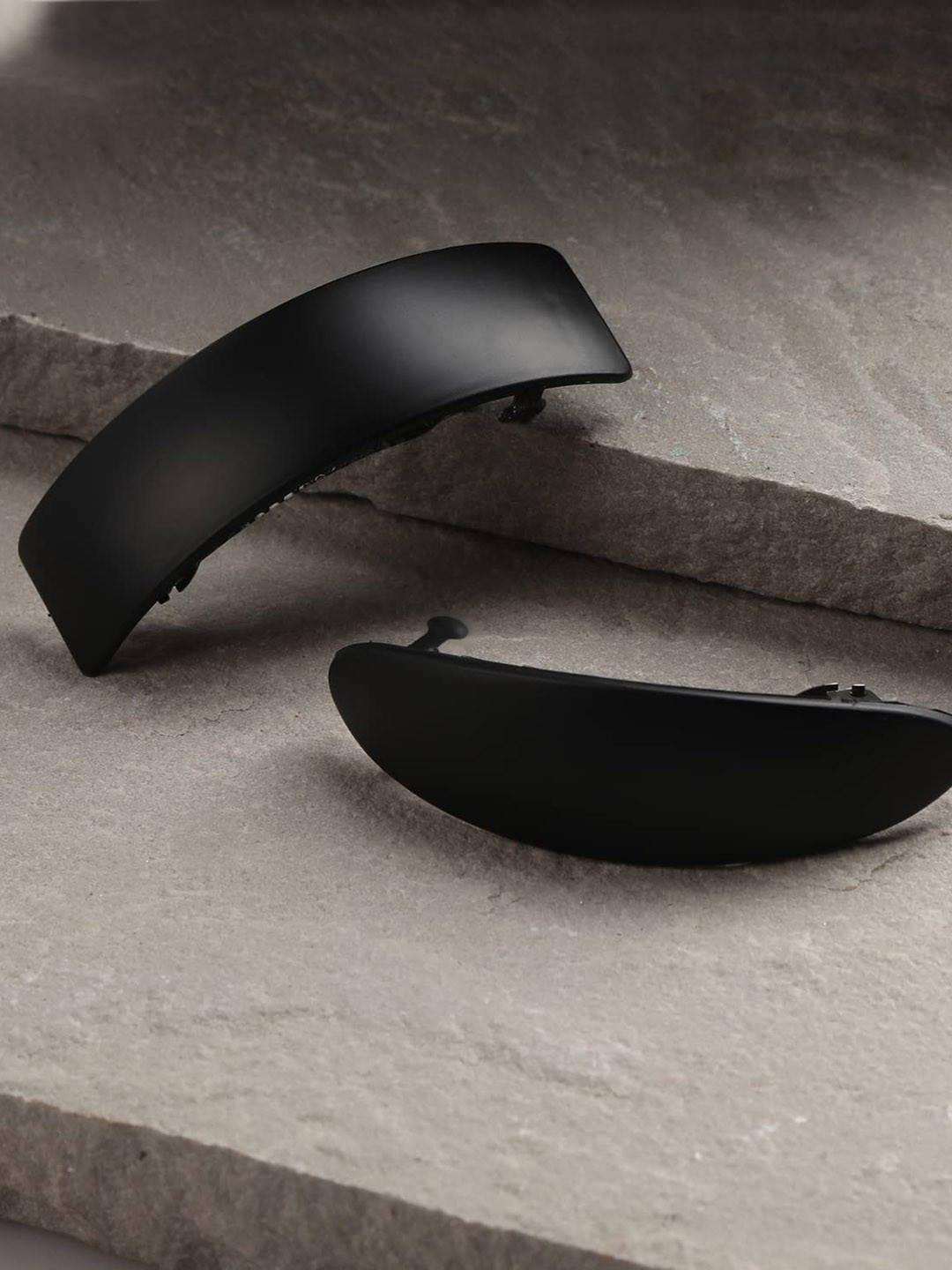 

CHRONEX Set Of 2 Elegant Matte Stylish French Barrette, Assorted