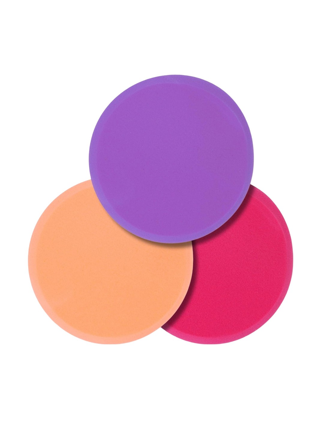 

CHRONEX Set Of 3 Soft Big Makeup Sponge Puff, Assorted