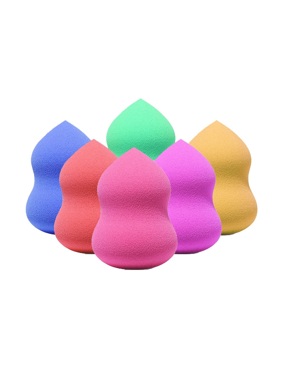 

CHRONEX Set Of 6 Makeup Beauty Blender Sponge, Assorted