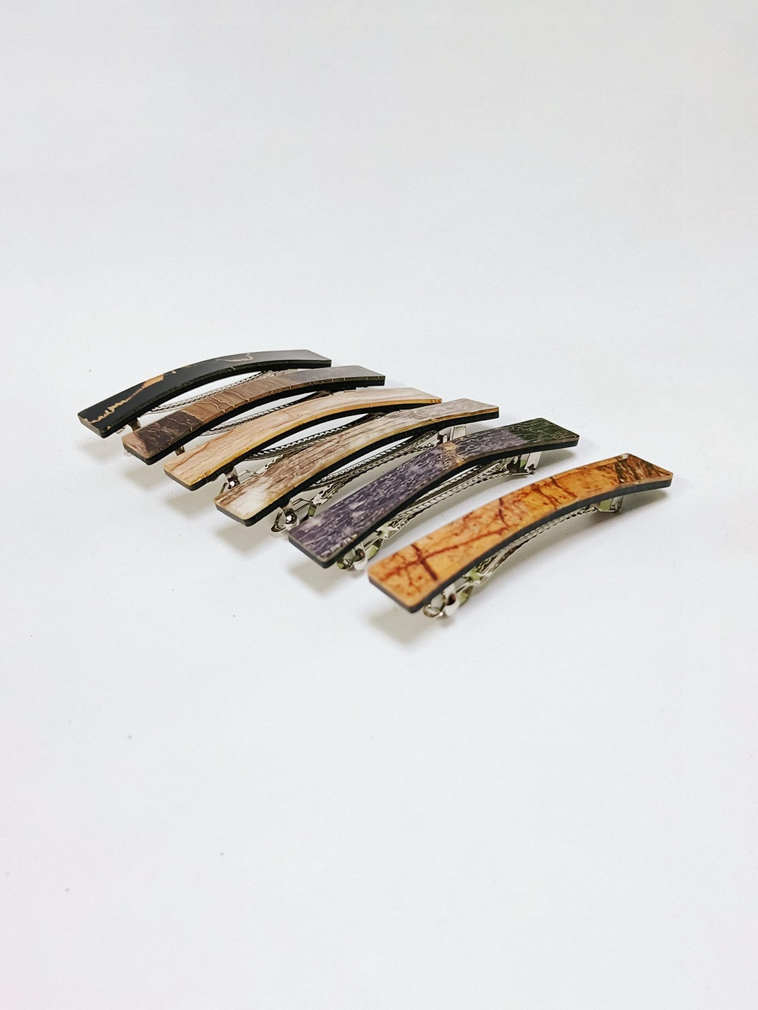 

CHRONEX Set Of 6 Stylish French Barrette, Assorted