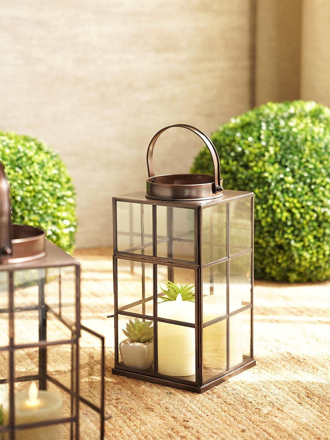 

Pure Home and Living Unisex Black Candle Holders