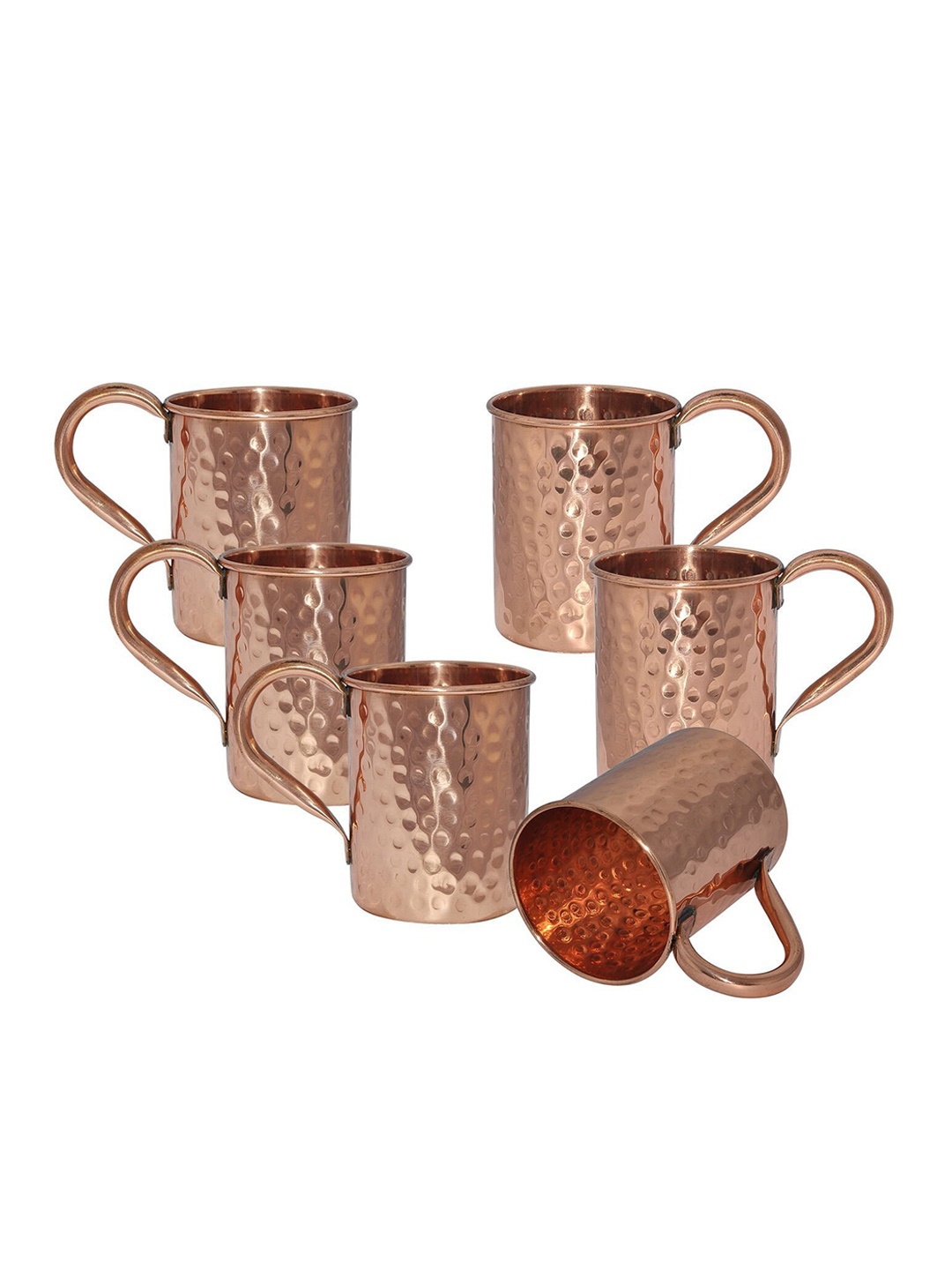 

PRISHA INDIA CRAFT Unisex Brown Bar and Drinkware, Copper