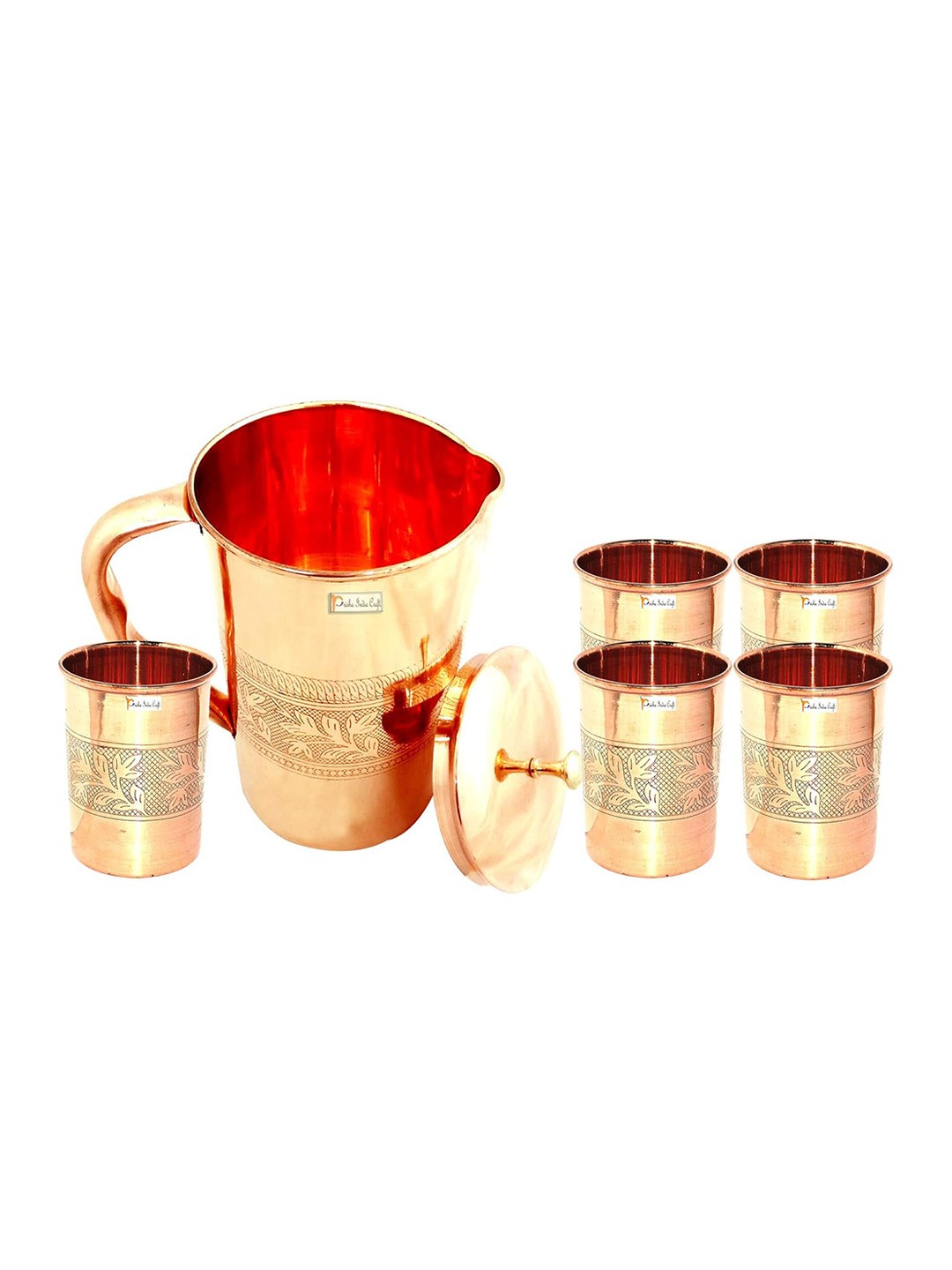 

PRISHA INDIA CRAFT Unisex Brown Bar and Drinkware