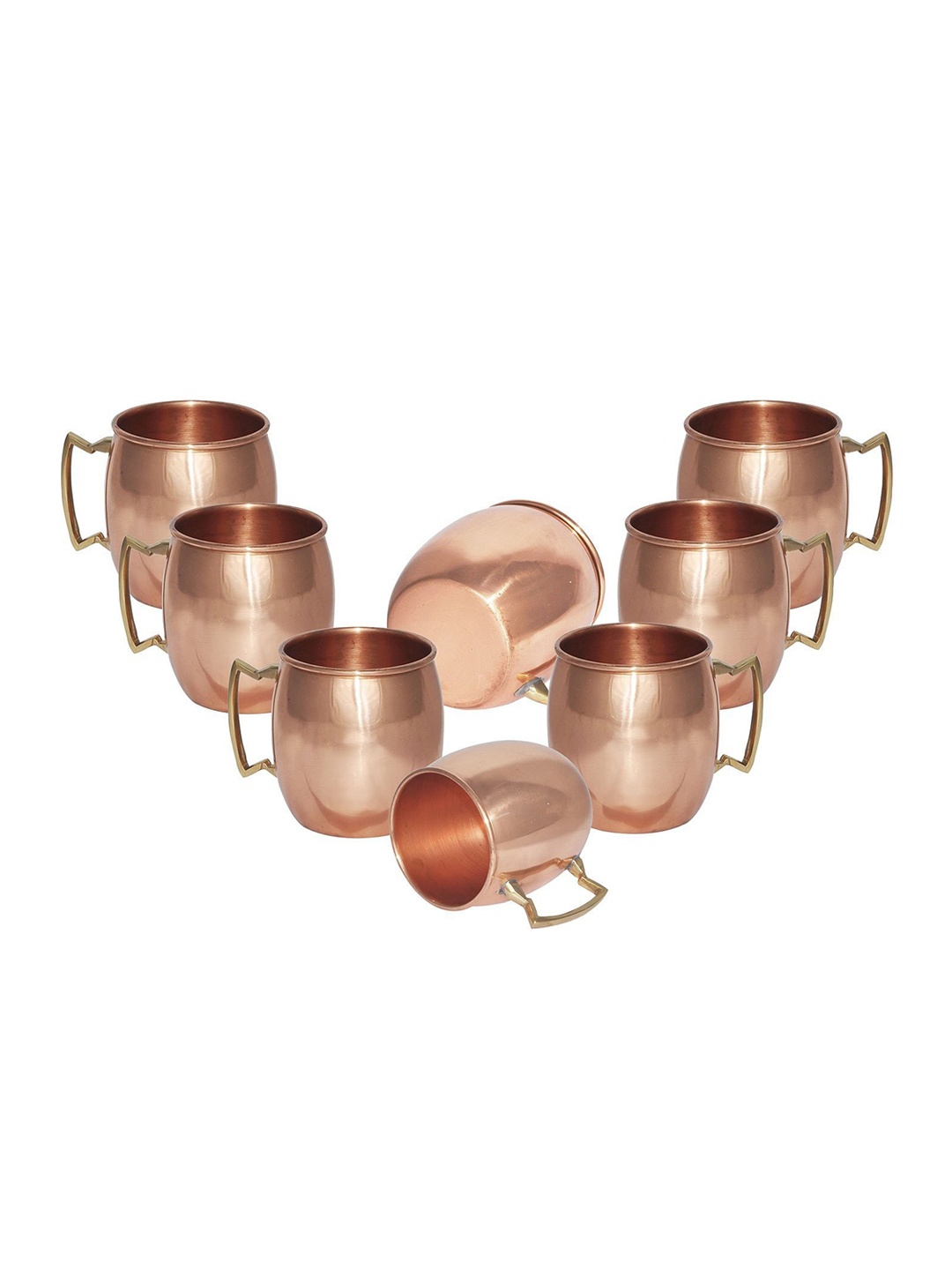 

PRISHA INDIA CRAFT Unisex Brown Bar and Drinkware, Copper