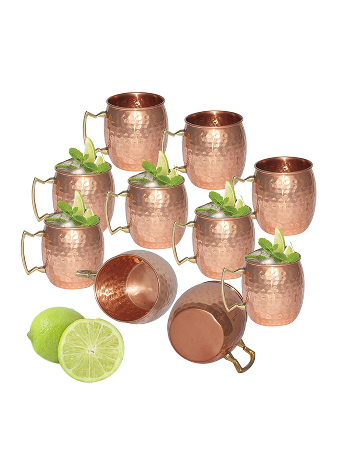

PRISHA INDIA CRAFT Unisex Copper Bar and Drinkware