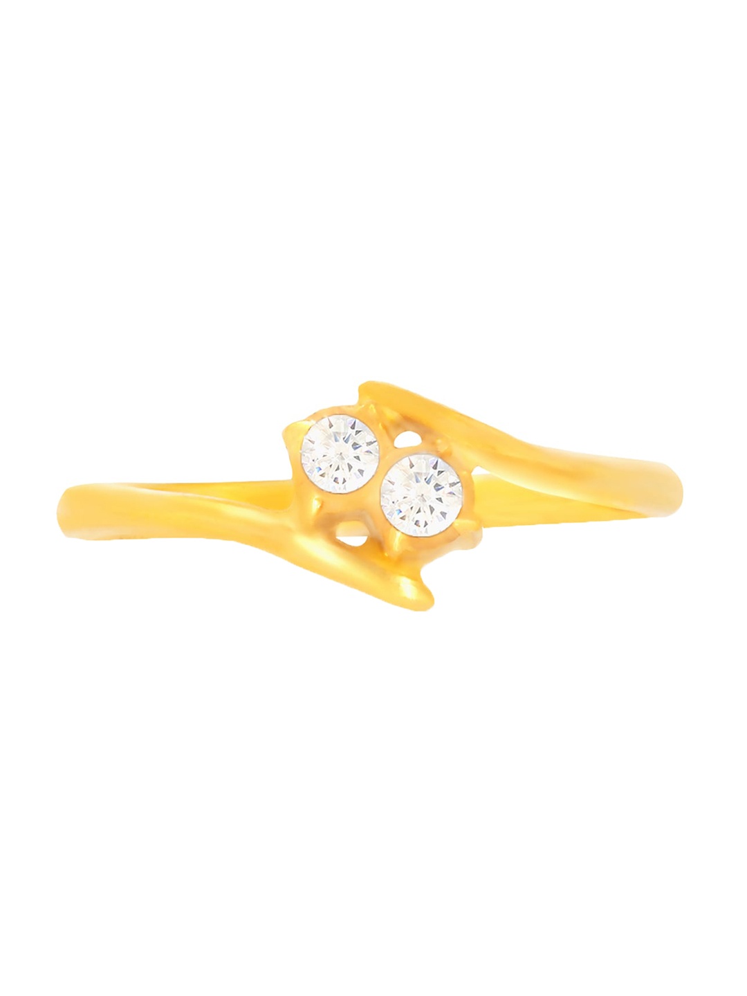 

BHIMA 22K Hallmark 916 Purity Yellow Gold Closed Setting Stone Ring