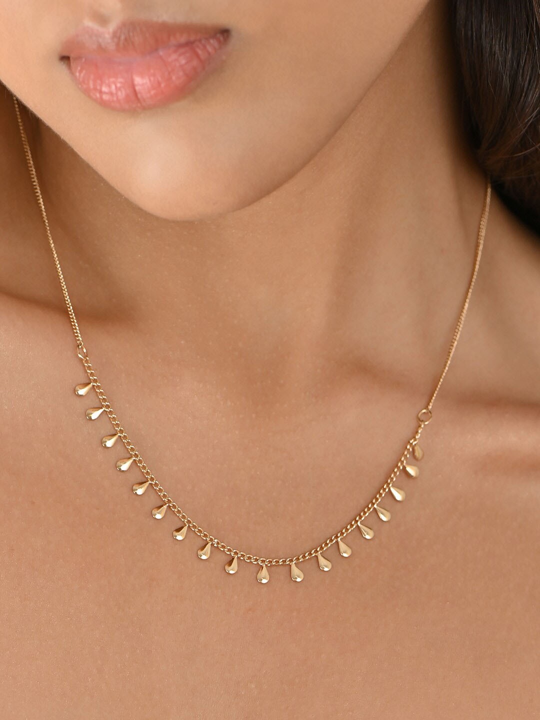 

ToniQ Gold-Plated Pendant Necklace