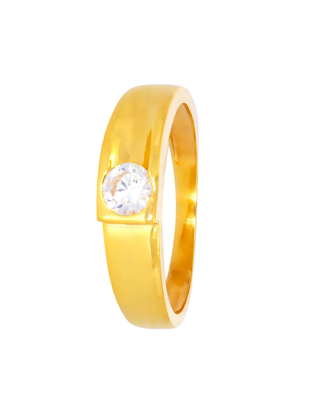 

BHIMA 22K Hallmark 916 Purity Yellow Gold Stone Pendant Necklace