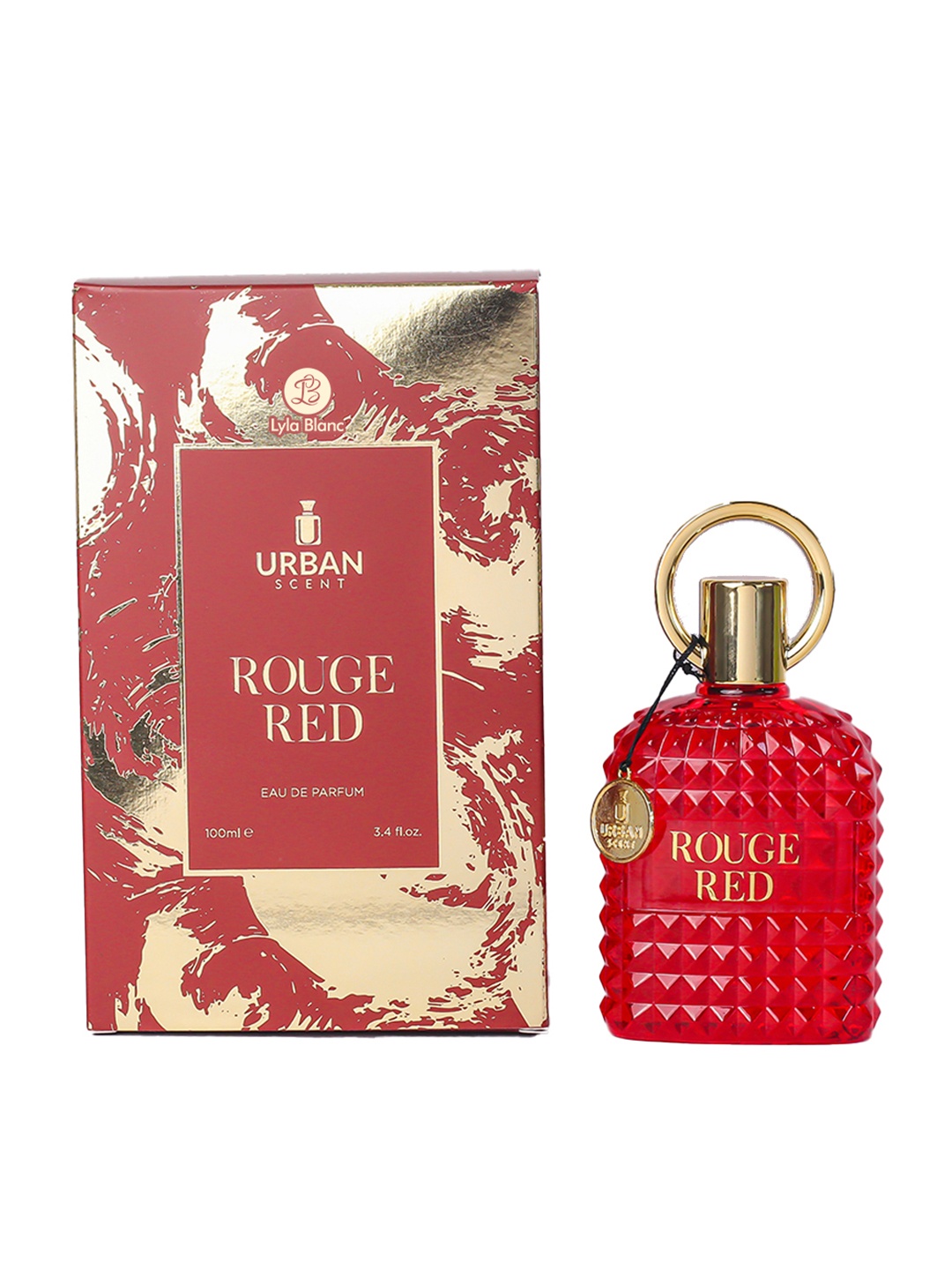 

Lyla Blanc Urban Scent Rouge Red Long Lasting Eau De Parfum - 100 ml