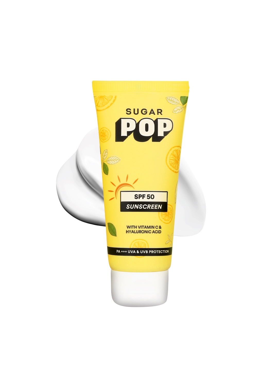 

SUGAR POP SPF 50 Sunscreen With Vitamin C - 50g, White