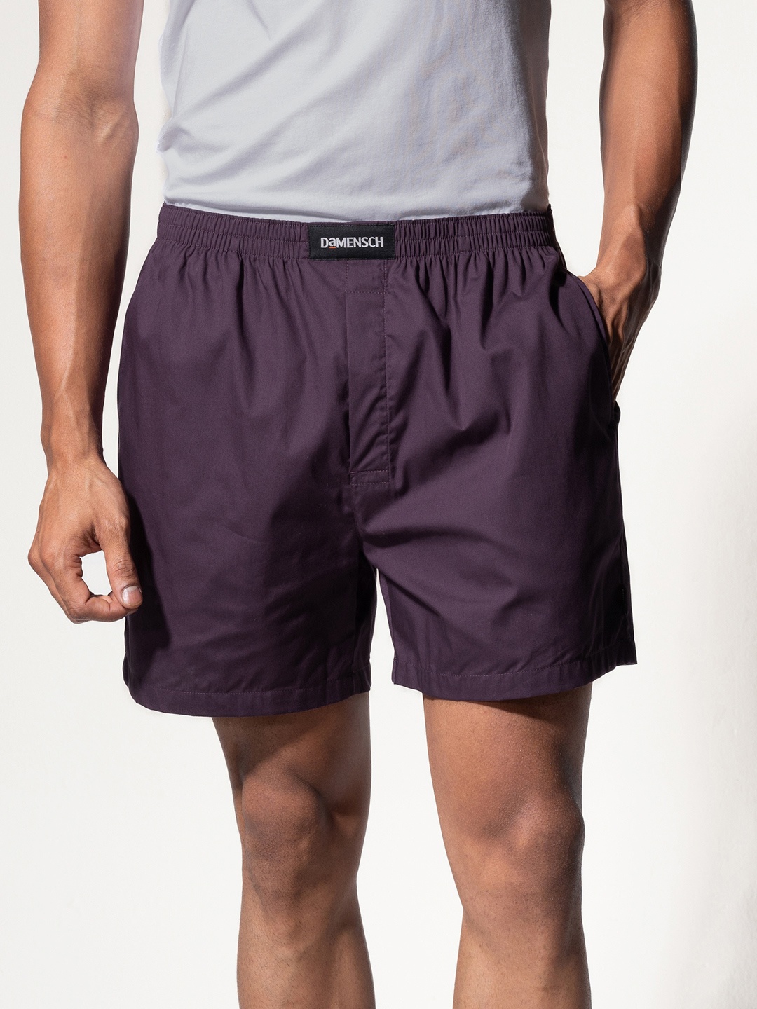 

DAMENSCH Breeeze Ultralight Pure Cotton Boxers BS1001-MIDVLT, Violet