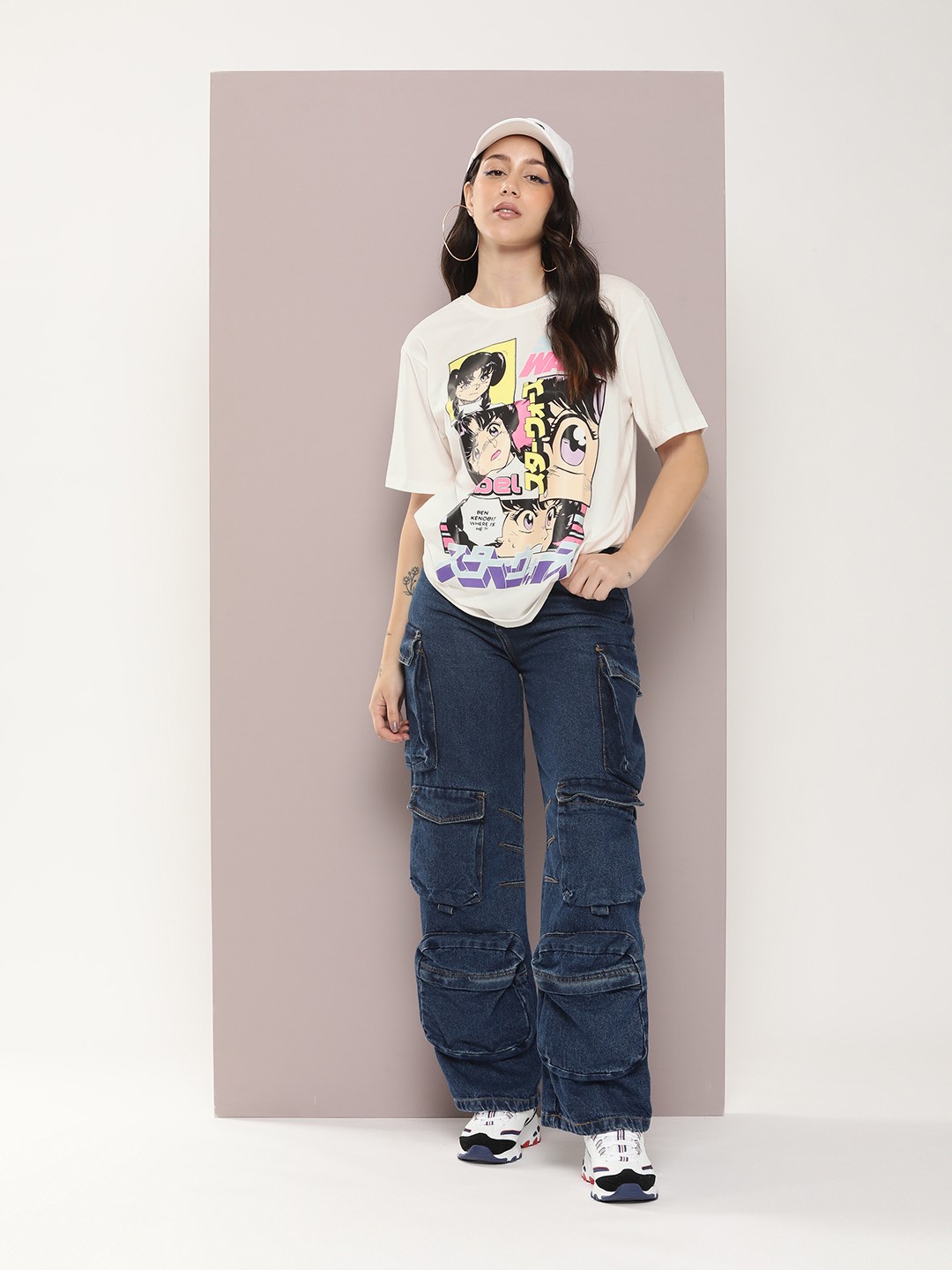 

Kook N Keech Star Wars Women Printed Pure Cotton T-shirt, White