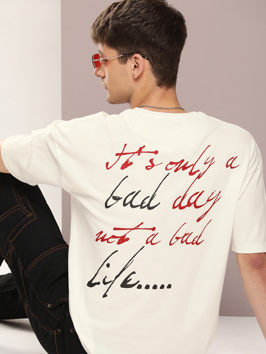 

Kook N Keech Men Typography Printed T-shirt, White