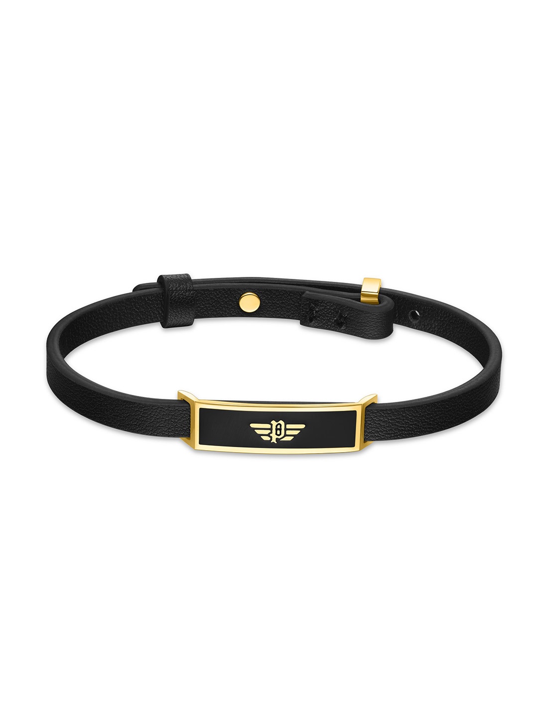 

Police Men Wraparound Bracelet, Gold